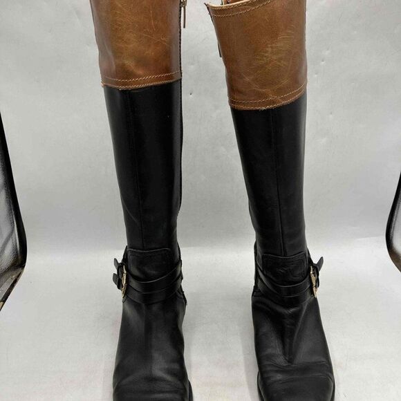 VINCE CAMUTO LEATHER RIDING BOOTS Size 6.5 - Picture 4 of 6